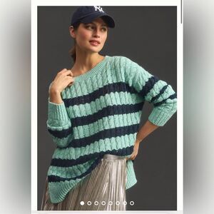 Anthropologie Pilcro Longline Stitch Sweater Size Small